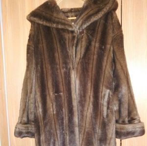 Faux Fur Coat